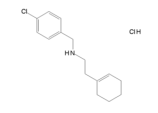 N-(4-chlorobenzyl)-2-(1-cyclohexen-1-yl)ethanamine hydrochloride