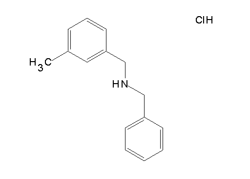 N-benzyl-1-(3-methylphenyl)methanamine hydrochloride