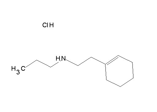 N-[2-(1-cyclohexen-1-yl)ethyl]-1-propanamine hydrochloride - Click Image to Close