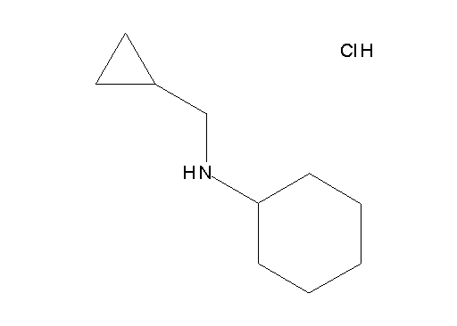 N-(cyclopropylmethyl)cyclohexanamine hydrochloride