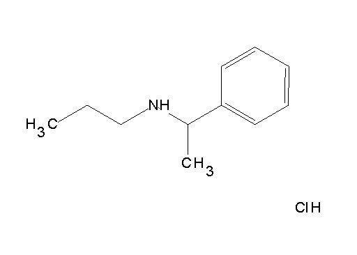 N-(1-phenylethyl)-1-propanamine hydrochloride