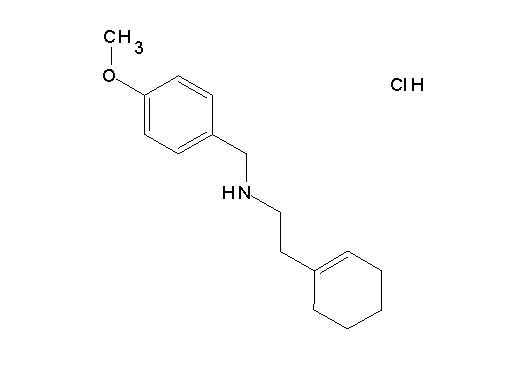 [2-(1-cyclohexen-1-yl)ethyl](4-methoxybenzyl)amine hydrochloride