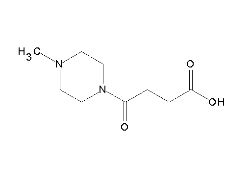 4-(4-methyl-1-piperazinyl)-4-oxobutanoic acid