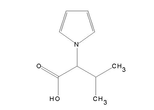3-methyl-2-(1H-pyrrol-1-yl)butanoic acid - Click Image to Close
