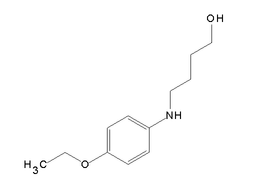 4-[(4-ethoxyphenyl)amino]-1-butanol