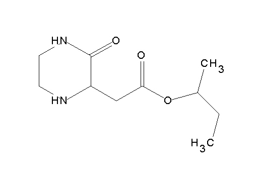 sec-butyl (3-oxo-2-piperazinyl)acetate