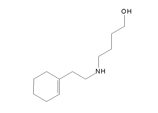 4-{[2-(1-cyclohexen-1-yl)ethyl]amino}-1-butanol