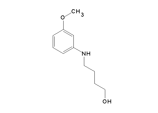 4-[(3-methoxyphenyl)amino]-1-butanol