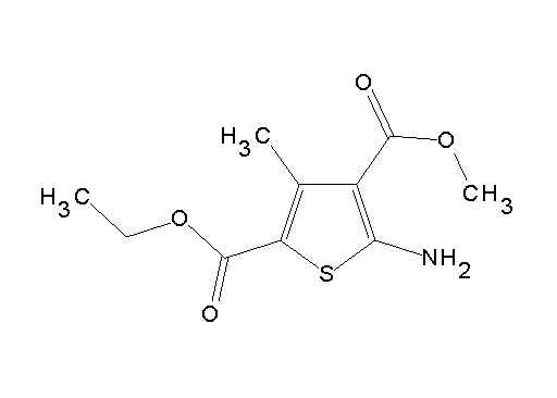 2-ethyl 4-methyl 5-amino-3-methyl-2,4-thiophenedicarboxylate