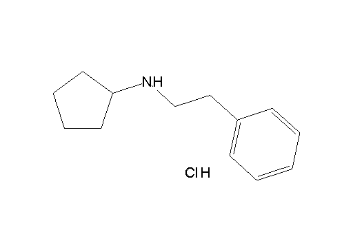N-(2-phenylethyl)cyclopentanamine hydrochloride