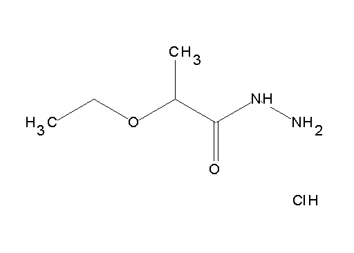 2-ethoxypropanohydrazide hydrochloride