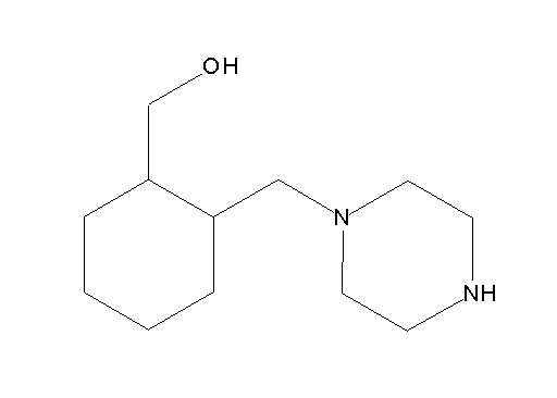 [2-(1-piperazinylmethyl)cyclohexyl]methanol