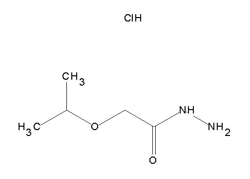 2-isopropoxyacetohydrazide hydrochloride