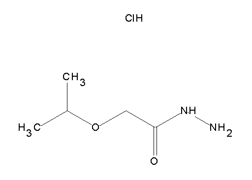 2-isopropoxyacetohydrazide hydrochloride 2-isopropoxyacetohydrazide hydrochloride