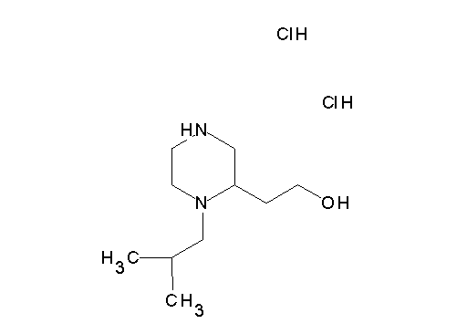 2-(1-isobutyl-2-piperazinyl)ethanol dihydrochloride