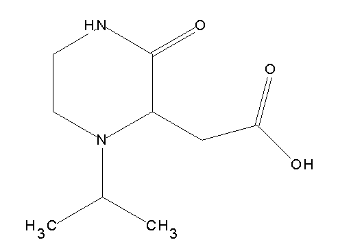 (1-isopropyl-3-oxo-2-piperazinyl)acetic acid