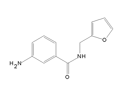 3-amino-N-(2-furylmethyl)benzamide