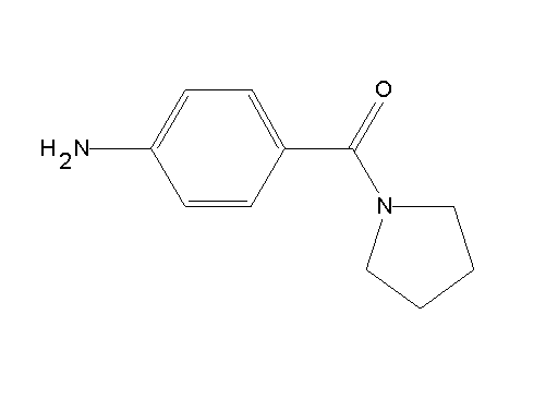 4-(1-pyrrolidinylcarbonyl)aniline