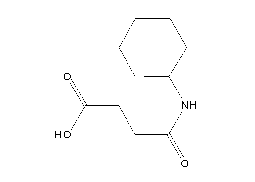 4-(cyclohexylamino)-4-oxobutanoic acid