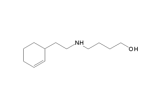 4-{[2-(2-cyclohexen-1-yl)ethyl]amino}-1-butanol
