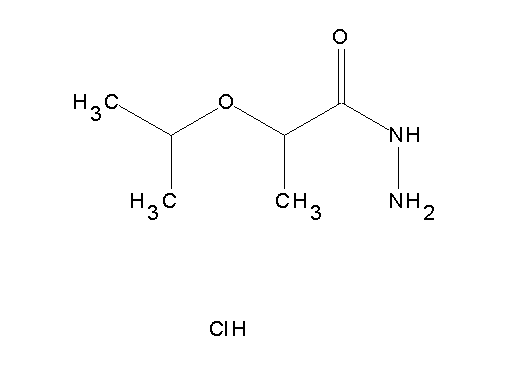 2-isopropoxypropanohydrazide hydrochloride - Click Image to Close
