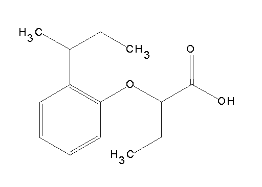 2-(2-sec-butylphenoxy)butanoic acid