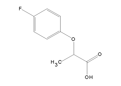 2-(4-fluorophenoxy)propanoic acid