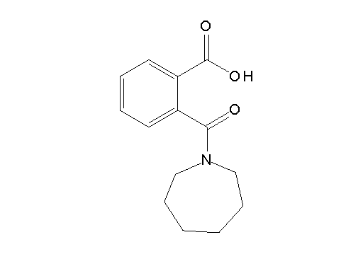 2-(1-azepanylcarbonyl)benzoic acid