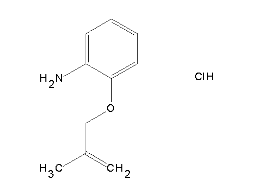 {2-[(2-methyl-2-propen-1-yl)oxy]phenyl}amine hydrochloride