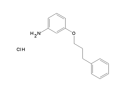 [3-(3-phenylpropoxy)phenyl]amine hydrochloride