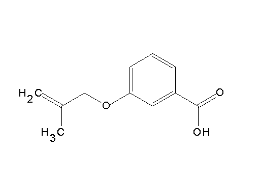 3-[(2-methyl-2-propen-1-yl)oxy]benzoic acid