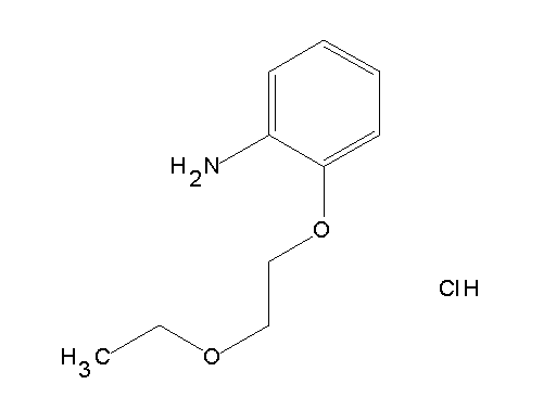 [2-(2-ethoxyethoxy)phenyl]amine hydrochloride