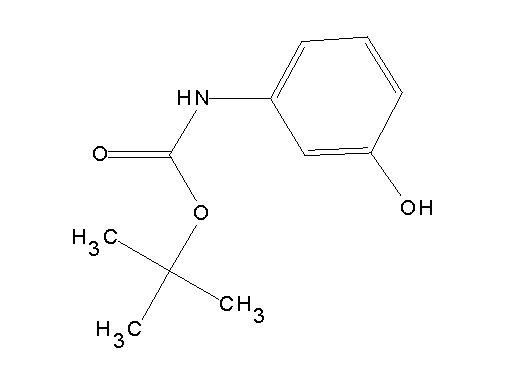 tert-butyl (3-hydroxyphenyl)carbamate