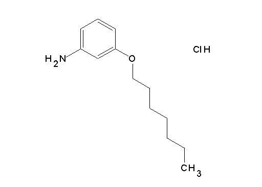 [3-(heptyloxy)phenyl]amine hydrochloride