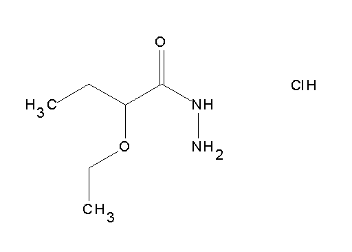 2-ethoxybutanohydrazide hydrochloride - Click Image to Close
