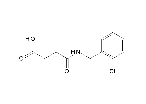 4-[(2-chlorobenzyl)amino]-4-oxobutanoic acid