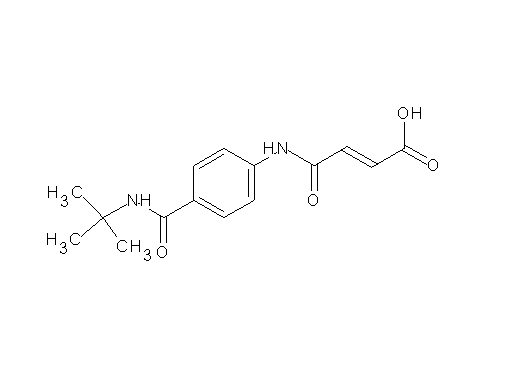 4-({4-[(tert-butylamino)carbonyl]phenyl}amino)-4-oxo-2-butenoic acid