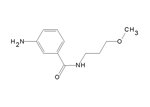 3-amino-N-(3-methoxypropyl)benzamide