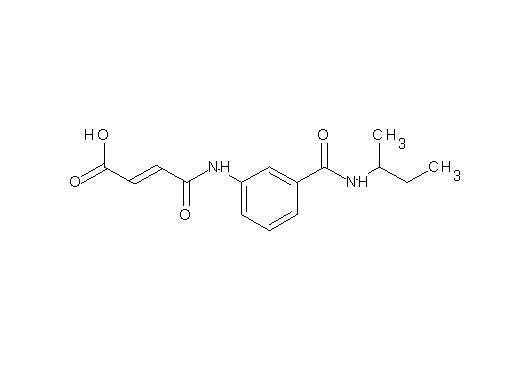 4-({3-[(sec-butylamino)carbonyl]phenyl}amino)-4-oxo-2-butenoic acid