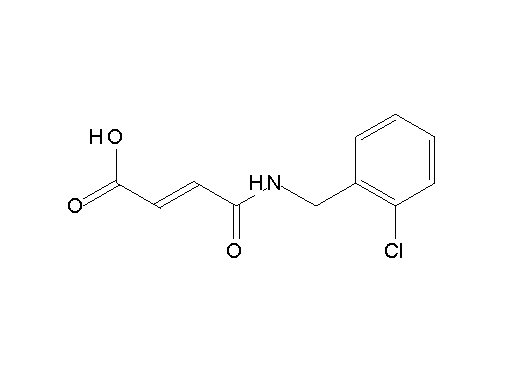 4-[(2-chlorobenzyl)amino]-4-oxo-2-butenoic acid