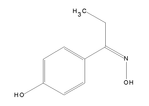 1-(4-hydroxyphenyl)-1-propanone oxime