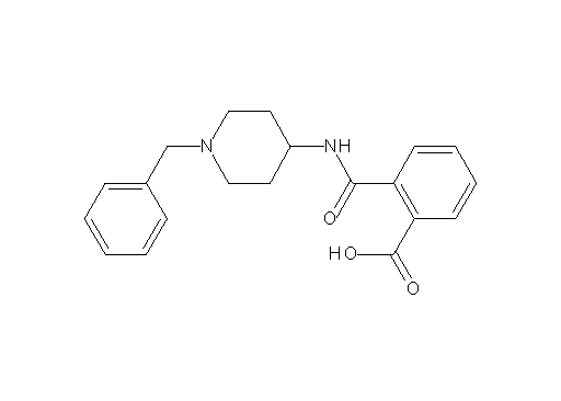 2-{[(1-benzyl-4-piperidinyl)amino]carbonyl}benzoic acid