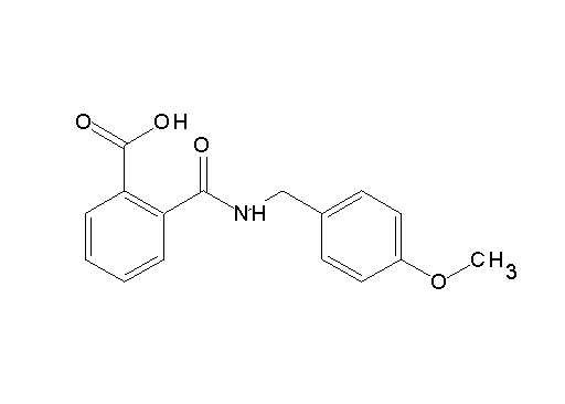 2-{[(4-methoxybenzyl)amino]carbonyl}benzoic acid