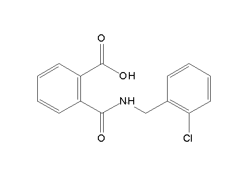 2-{[(2-chlorobenzyl)amino]carbonyl}benzoic acid