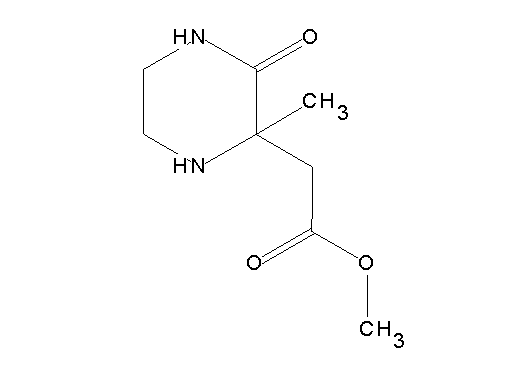 methyl (2-methyl-3-oxo-2-piperazinyl)acetate