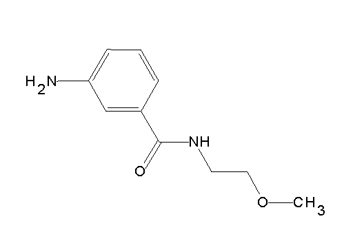 3-amino-N-(2-methoxyethyl)benzamide