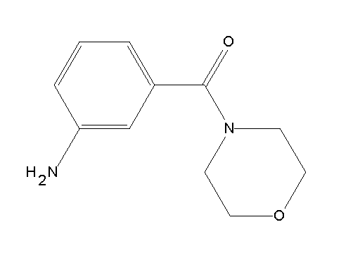3-(4-morpholinylcarbonyl)aniline