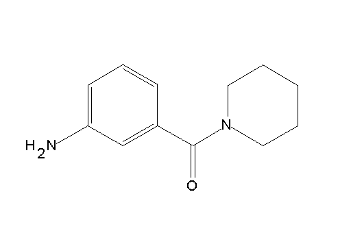 3-(1-piperidinylcarbonyl)aniline
