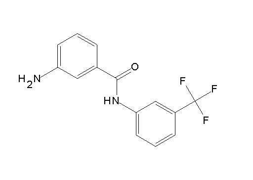 3-amino-N-[3-(trifluoromethyl)phenyl]benzamide