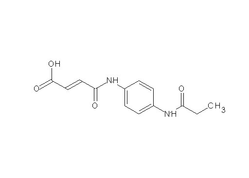 4-oxo-4-{[4-(propionylamino)phenyl]amino}-2-butenoic acid